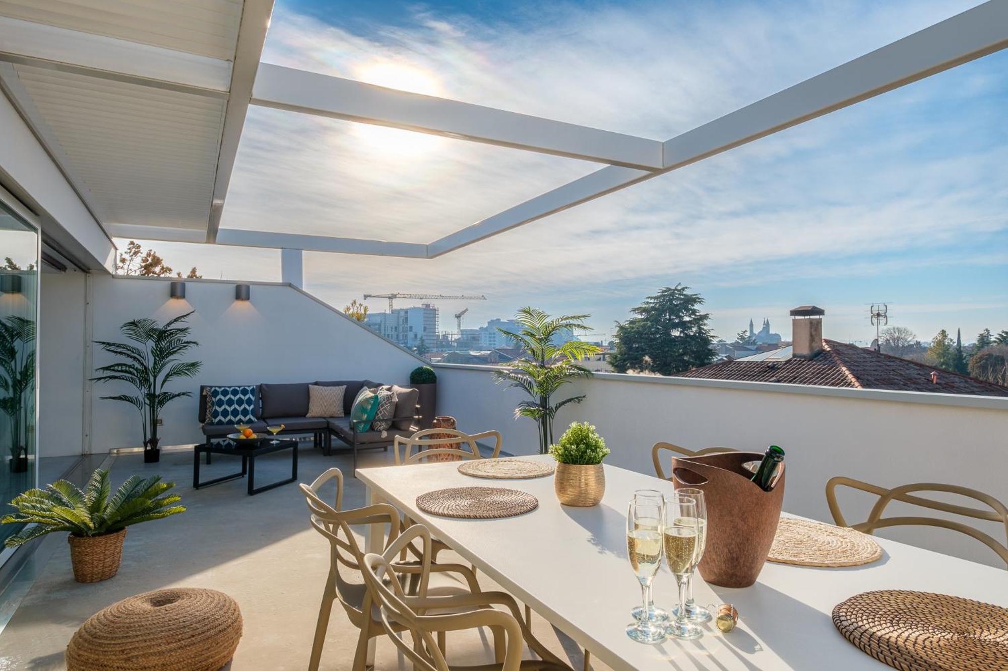 Ferienwohnung Padova Lux Attic Exterior foto